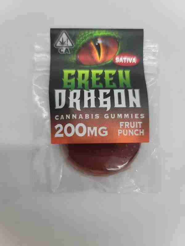 GREEN DRAGON GUMMIES 200MG - Image 3