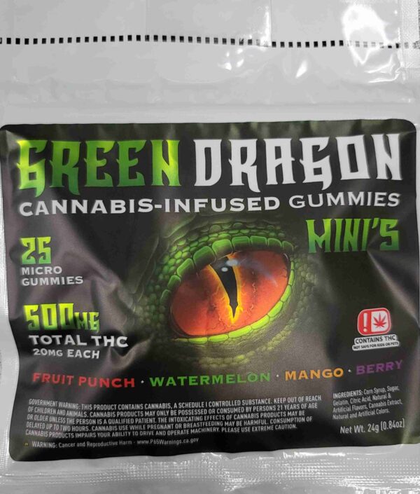 GREEN DRAGON MICRO GUMMIES