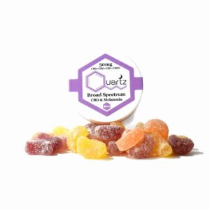 QUARTZ BROAD SPECTRUM GUMMIES + MELATONIN FOR  SLEEP!!