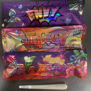 FRESH FLOWER PRE-ROLLS-ONLY JEALOUSY LEFT AVAILABLE