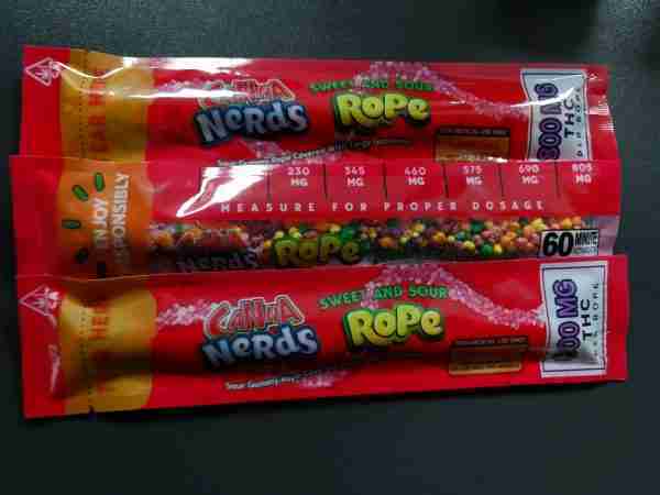 CANNA NERDS ROPE 800MG