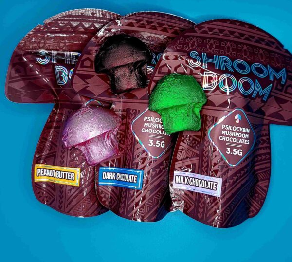 SHROOM BOOM CHOCOLATE!! (OUT OF PEANUT BUTTER)
