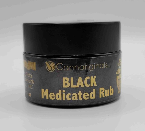BLACK MEDICATED RUB