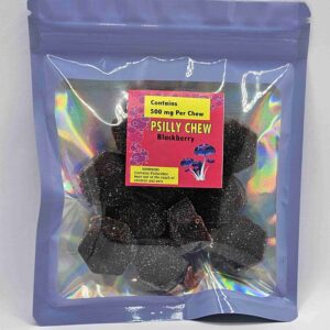 PSILLY CHEW 500MG BLACKBERRY