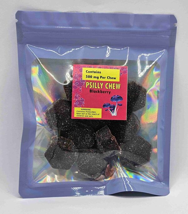 PSILLY CHEW 500MG BLACKBERRY