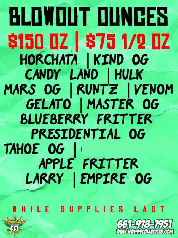 *BLOWOUT SPECIALS*-MUST MENTION SPECIALS!!